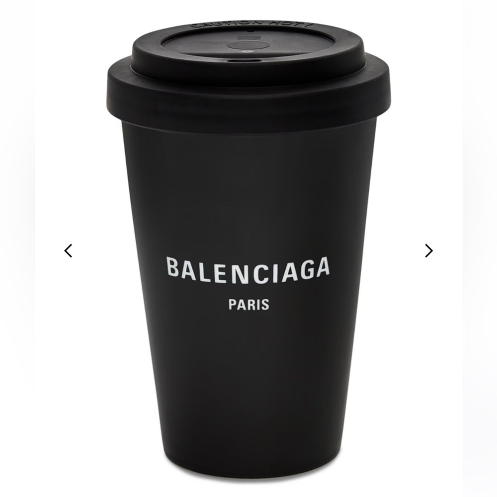 Balenciaga Black Travel Mug - Picture 6 of 8